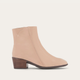 Camel Crinkle Patent Leather