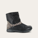 Soft Black Lthr/Cheetah Suede