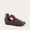 Bordeaux Lthr/Violet Nubuck