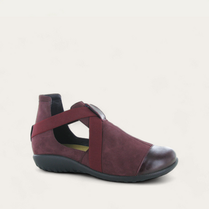 Bordeaux Lthr/Violet Nubuck,35