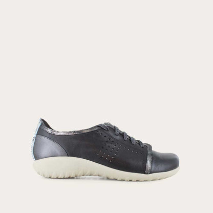 Soft Black Lthr/Metallic Road Lthr/Glass Silver/Gray Cobra Lthr,35
