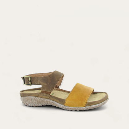 Oily Dune Nubuck/Saddle Brown Lthr,35
