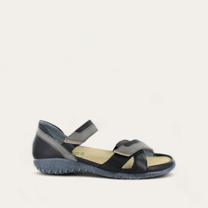 Soft Black Lthr/Foggy Gray Lthr/Khaki Beige Lthr,35