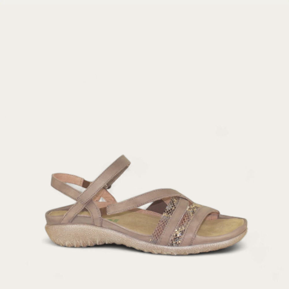 Soft Stone Lthr/Golden Python Lthr,35
