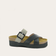 Soft Black Lthr/Speckled Beige Lthr