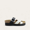Soft Black Lthr/White Lthr